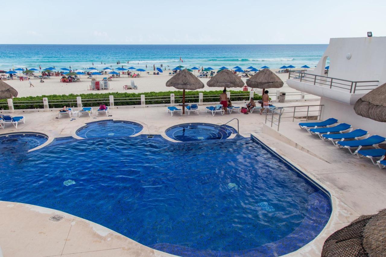 Amazing Caribbean Ocean View At Villas Marlin In Cancún Exterior foto