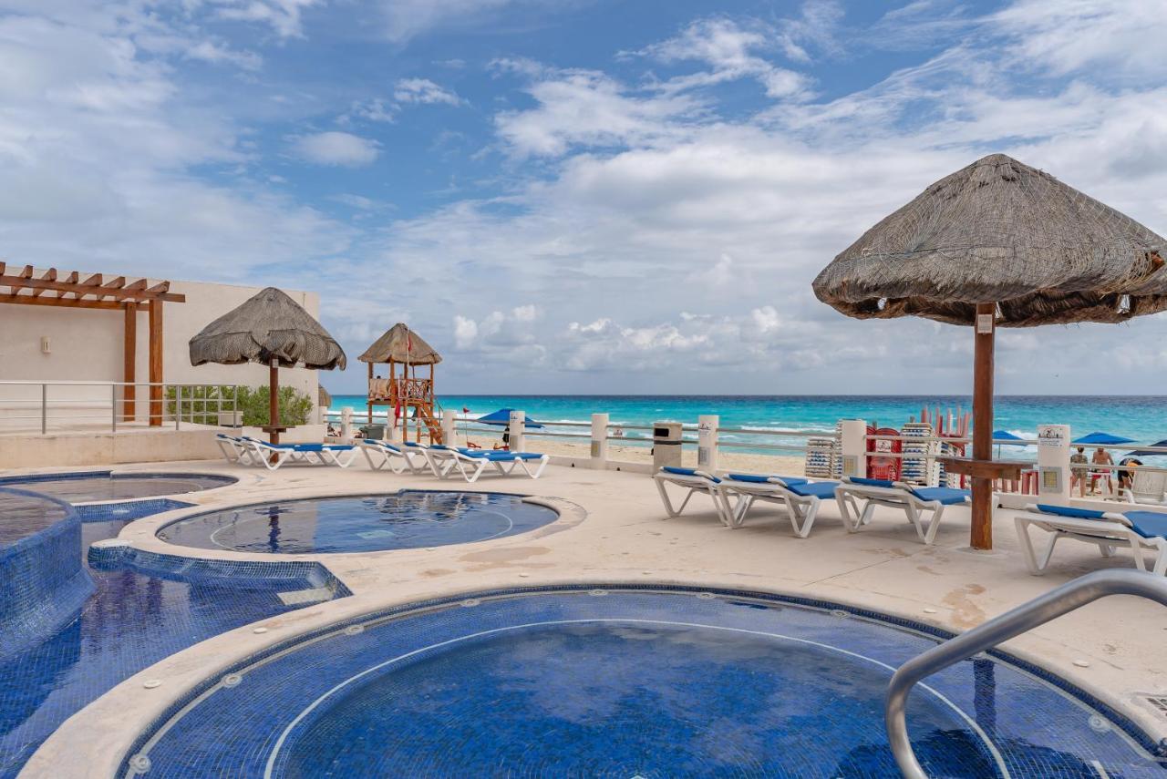 Amazing Caribbean Ocean View At Villas Marlin In Cancún Exterior foto