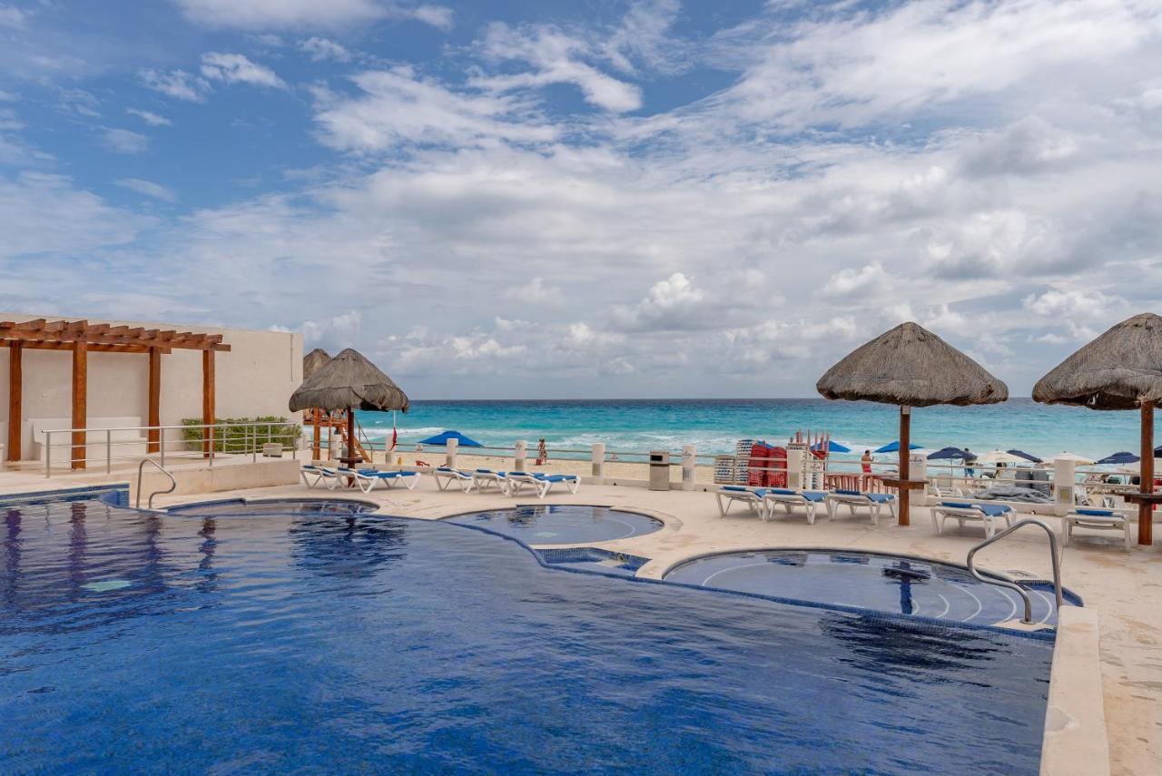 Amazing Caribbean Ocean View At Villas Marlin In Cancún Exterior foto