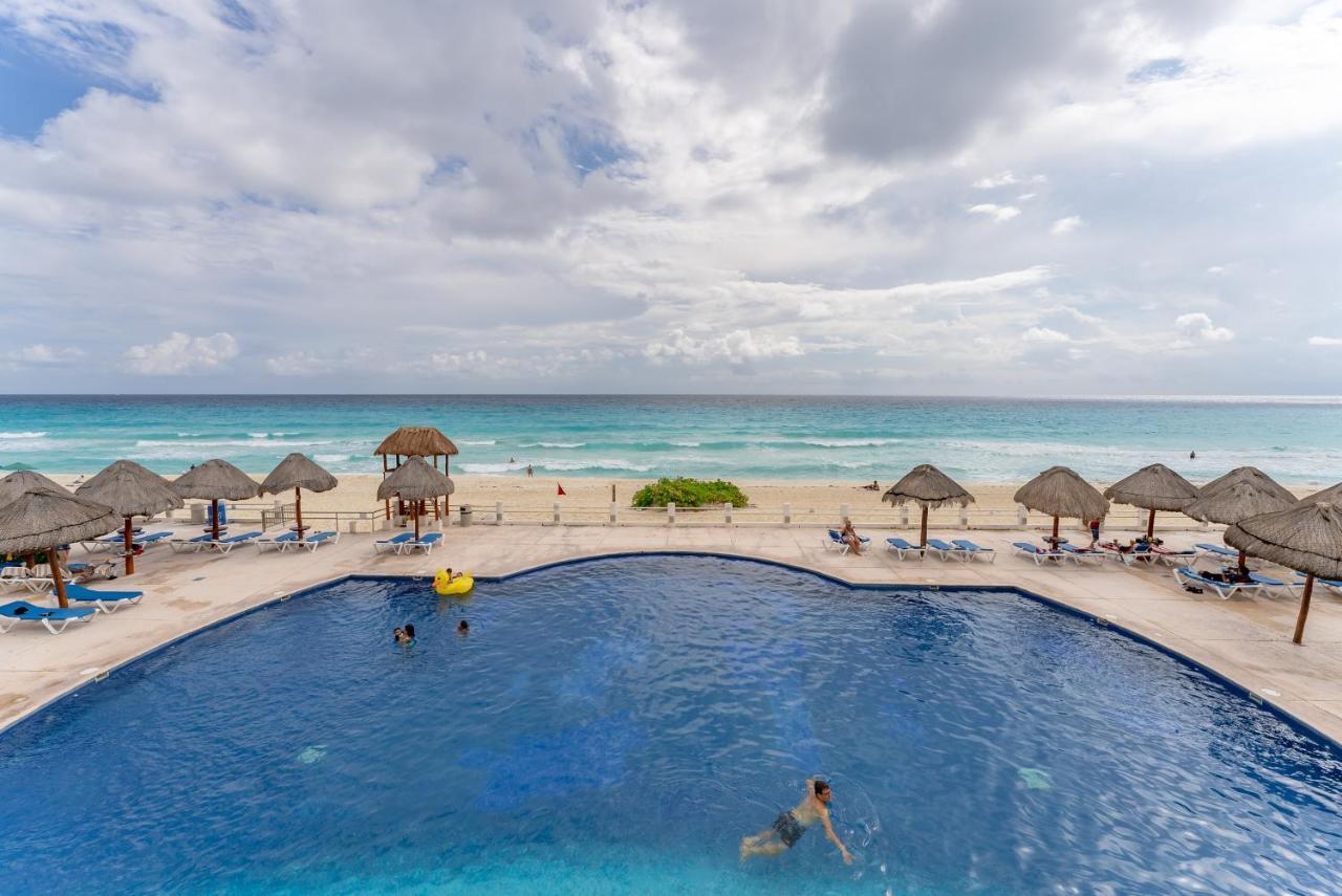 Amazing Caribbean Ocean View At Villas Marlin In Cancún Exterior foto