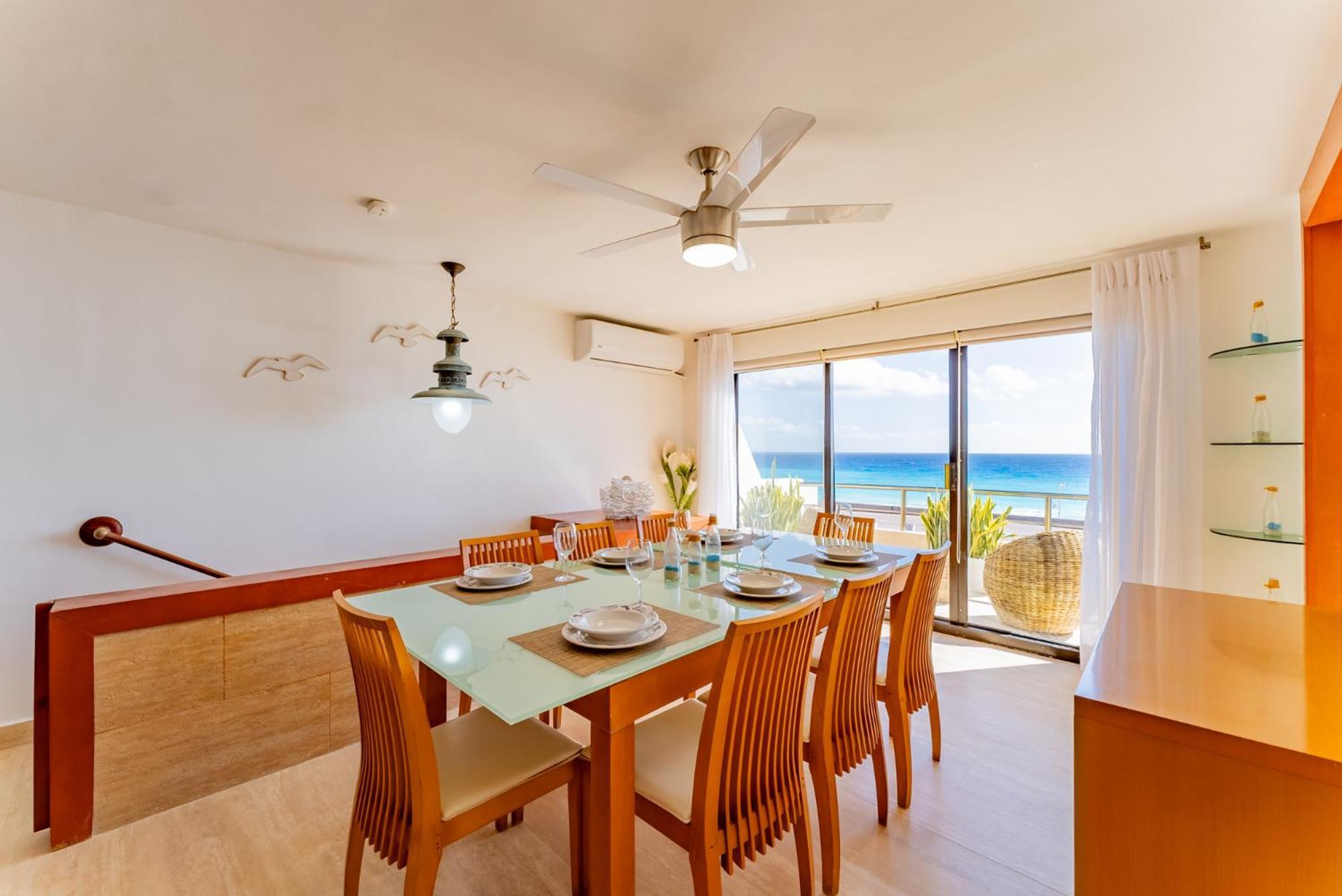 Amazing Caribbean Ocean View At Villas Marlin In Cancún Exterior foto